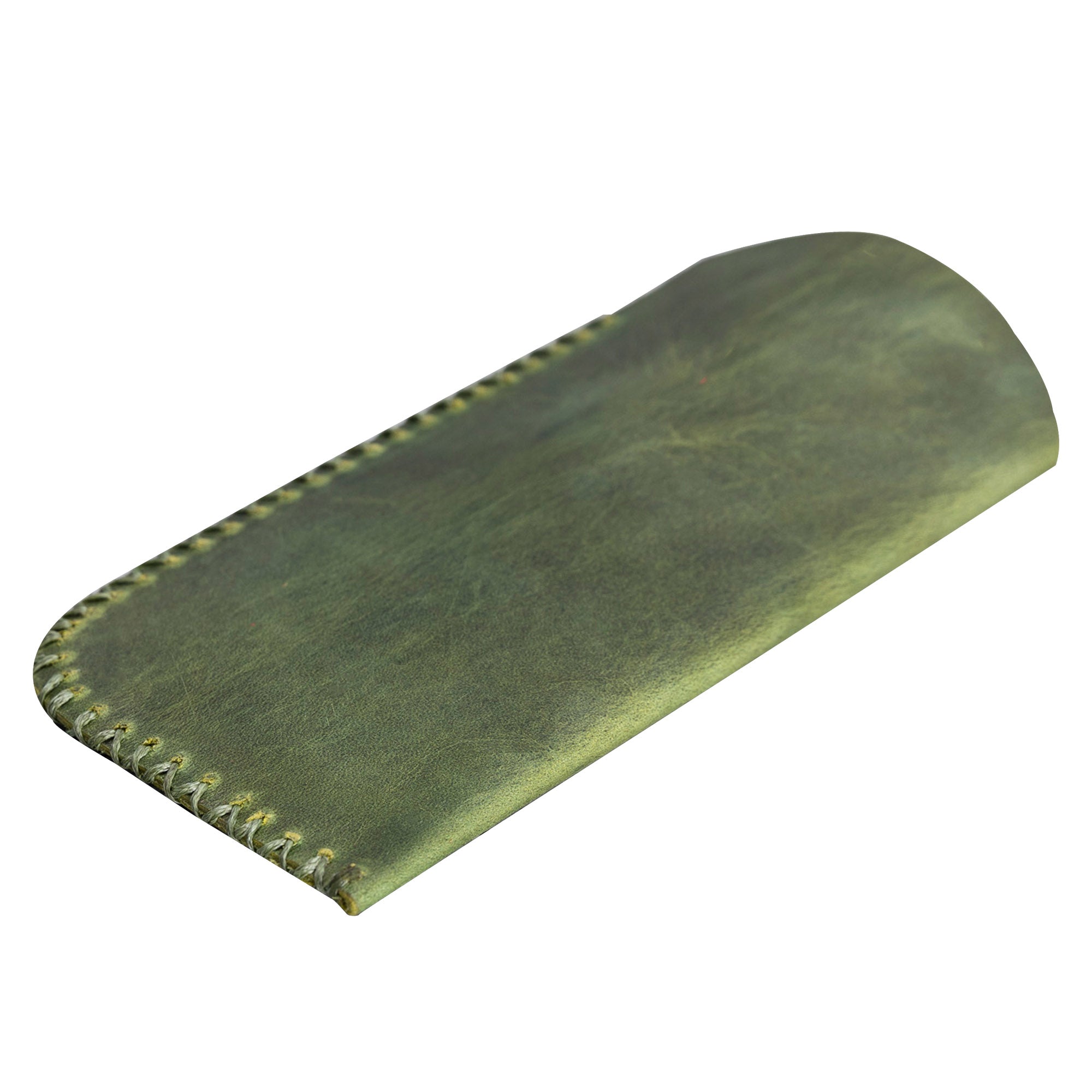 Leather Case For Glasses - GREEN - saracleather